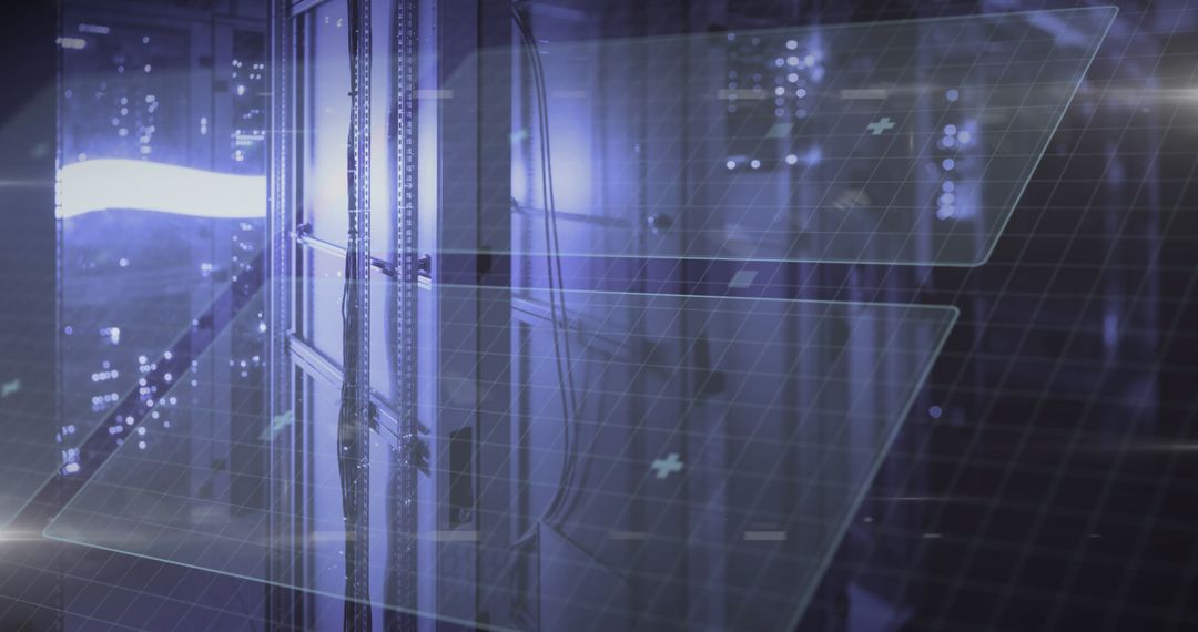 Abstract Data Visualization in Modern Server Room