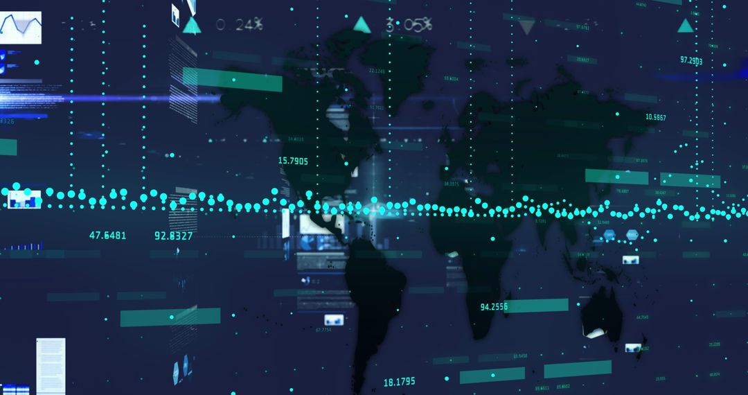 Global Finance and Data Technology Visualization