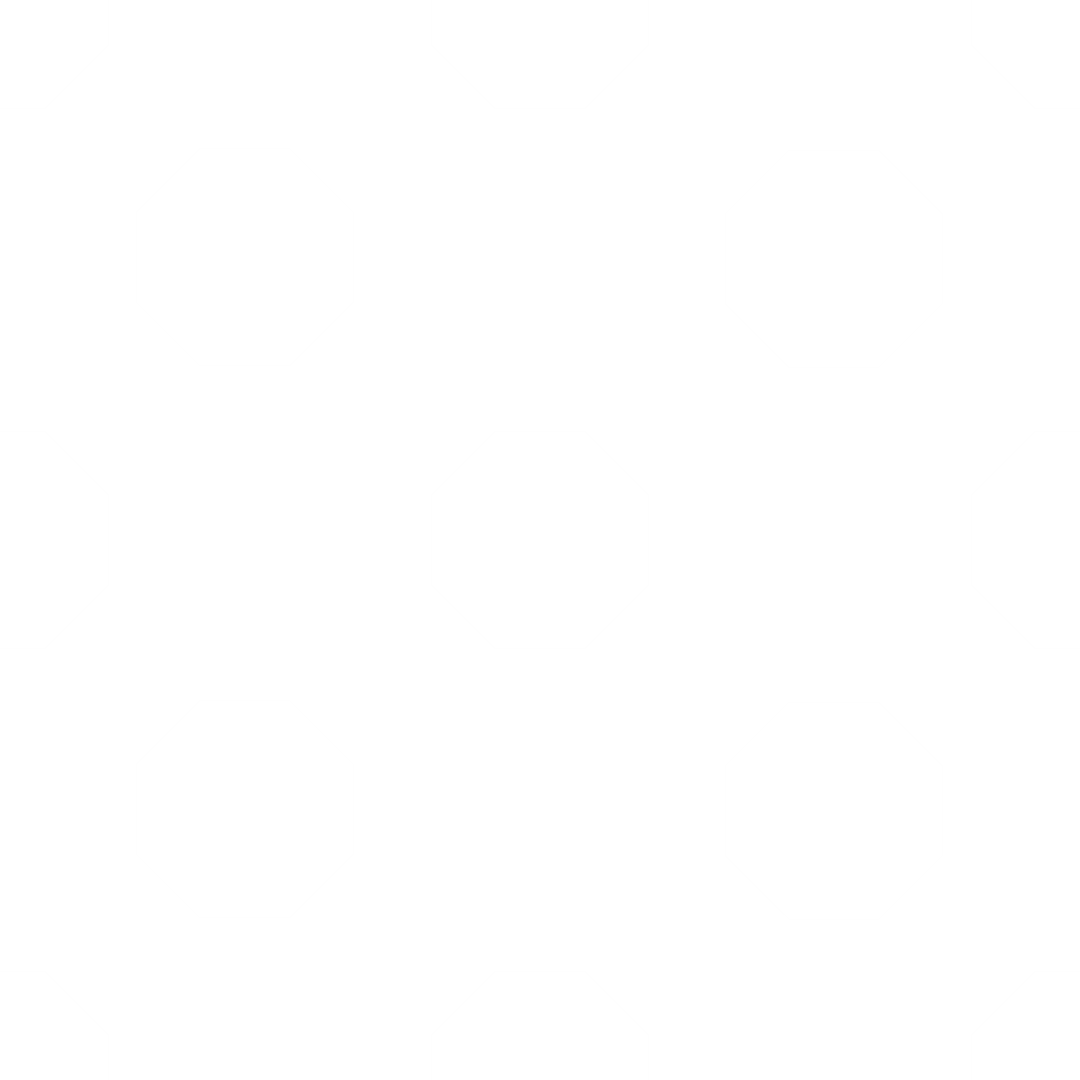 Geometric Hexagon Pattern with Transparent Background