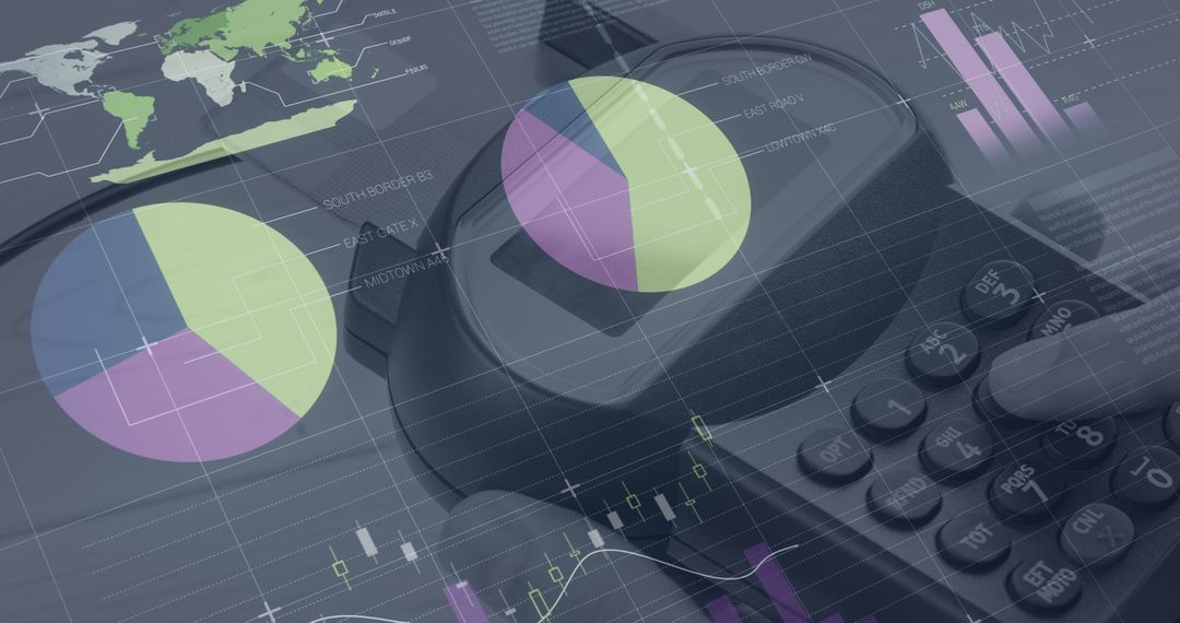 Digital Financial Technology with Global and Analytical Charts