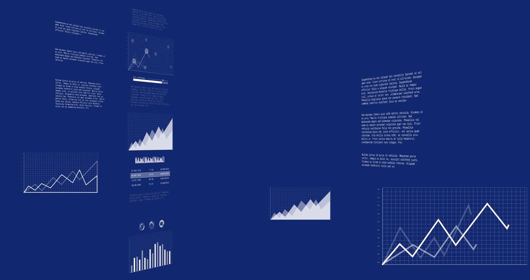 Futuristic Holographic Financial Graphs and Code Interface