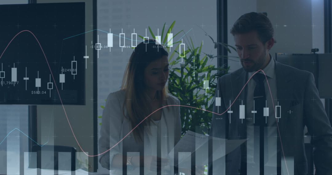 Global Business Analysis with Financial Data Overlay