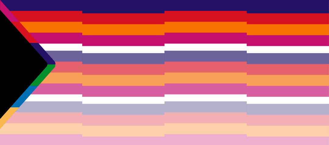 Dynamic Converging Chevron on Transparent Background