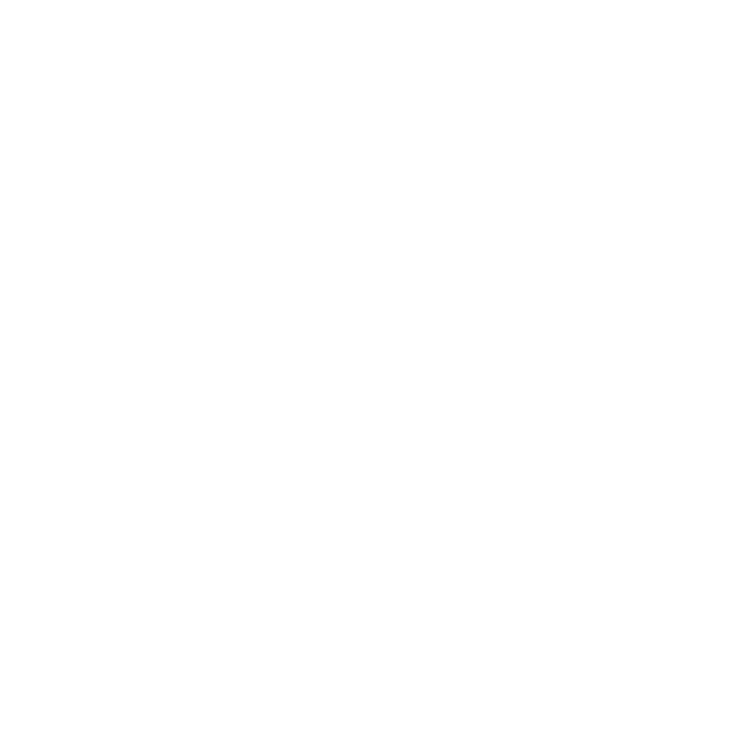 Seamless White Diamond Pattern on Transparent Background