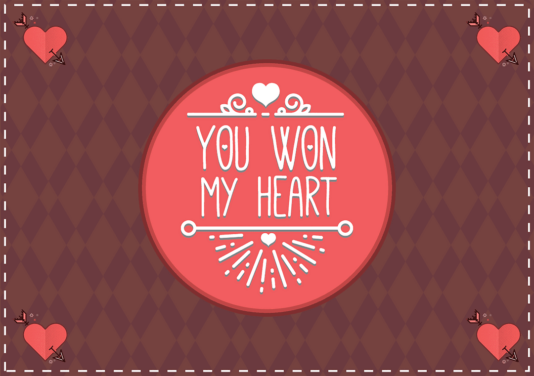 Transparent Love Message Great for Romantic Promotions