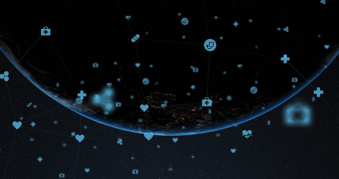 Futuristic Global Health Data Network Innovation in Space