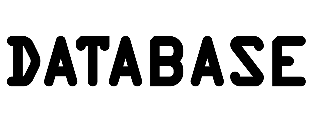 Black Transparent Database Text Digital Illustration