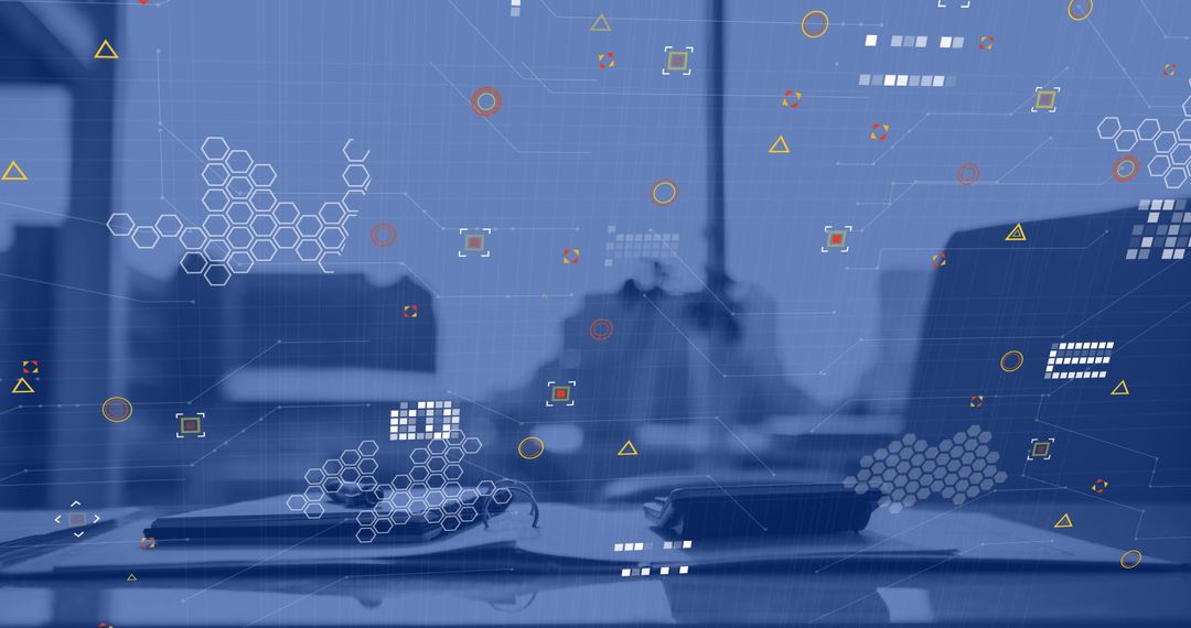 Digital Financial Data Interface in Modern Office