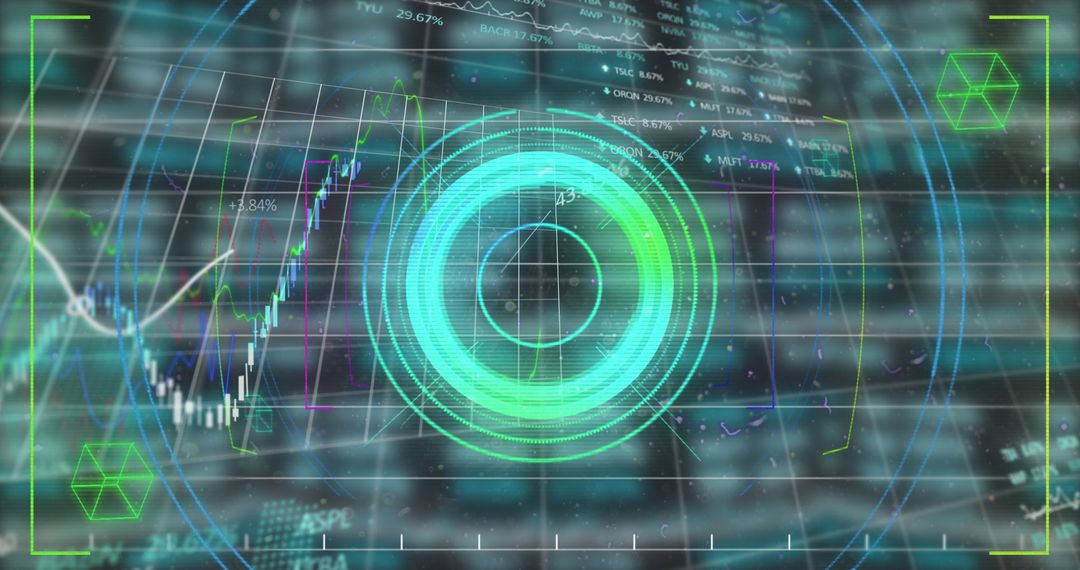 Digital Interface with Financial Data and Scanning Scope