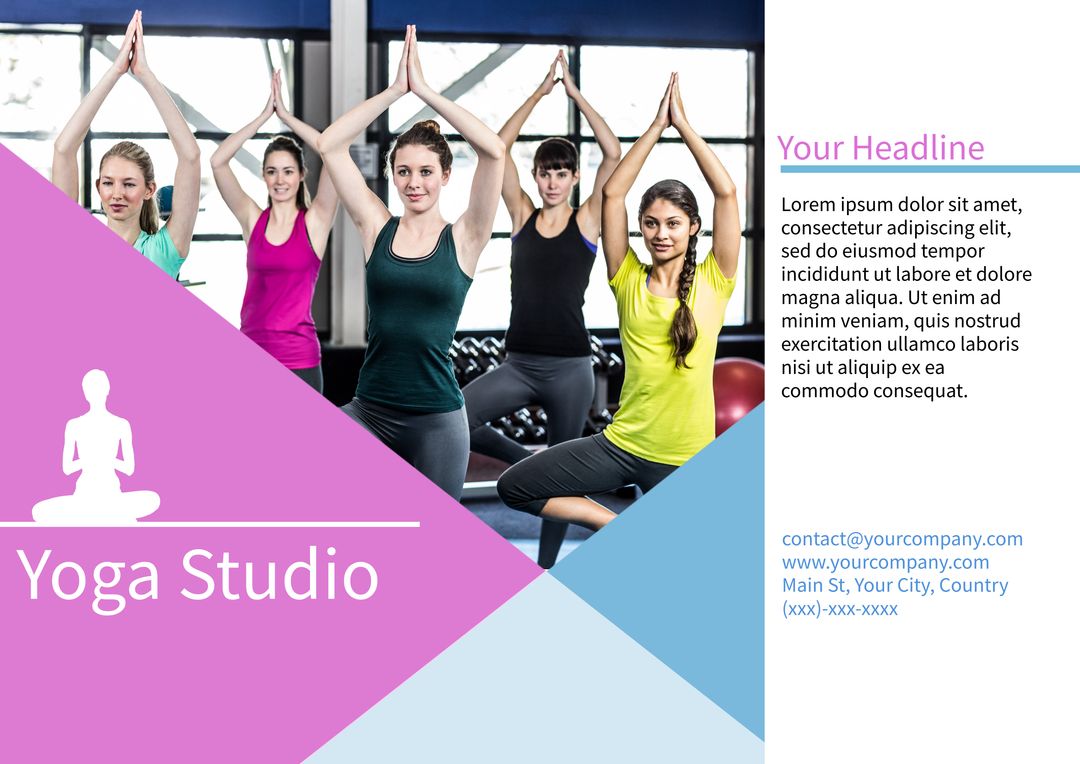 Inclusive Yoga Class Promoting Wellness and Togetherness