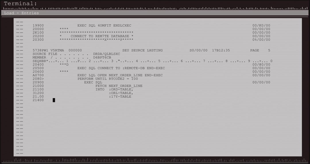 Vintage Computer Screen with Coding Executions - Free Images, Stock Photos and Pictures on Pikwizard.com