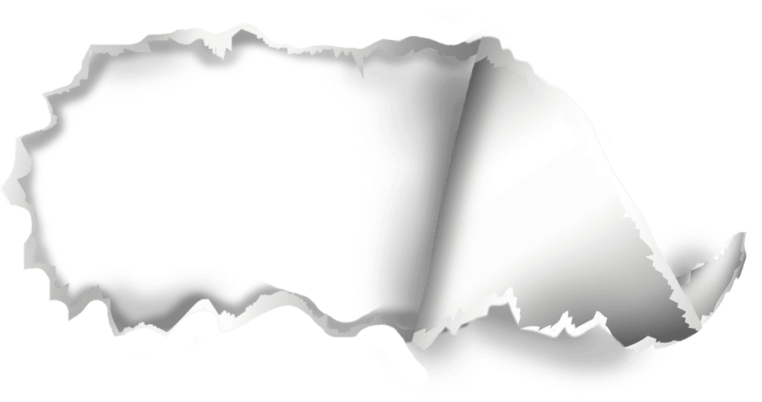 Transparent Torn Paper Effect with Rough Edges