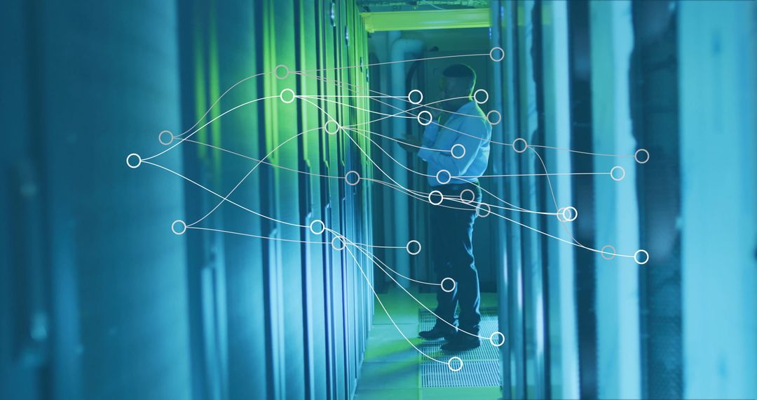 IT Technician In Data Center Monitoring Server Infrastructure