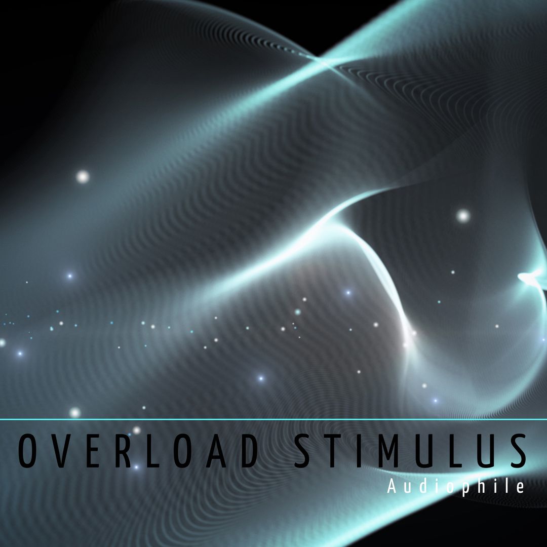 Abstract Overload Stimulus with Audiophile Concept on Black Background - Download Free Stock Templates Pikwizard.com