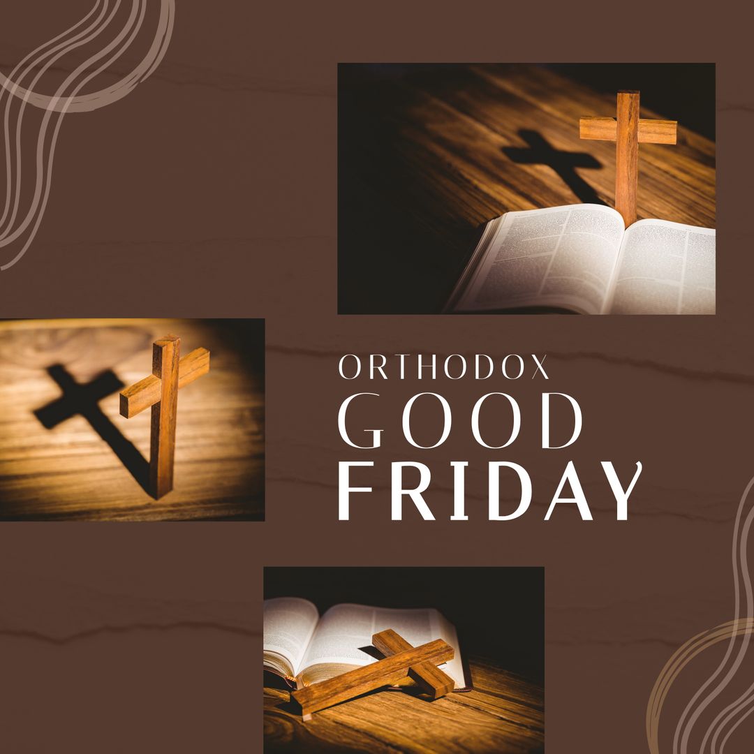 Orthodox Good Friday Textual Religious Background Concept