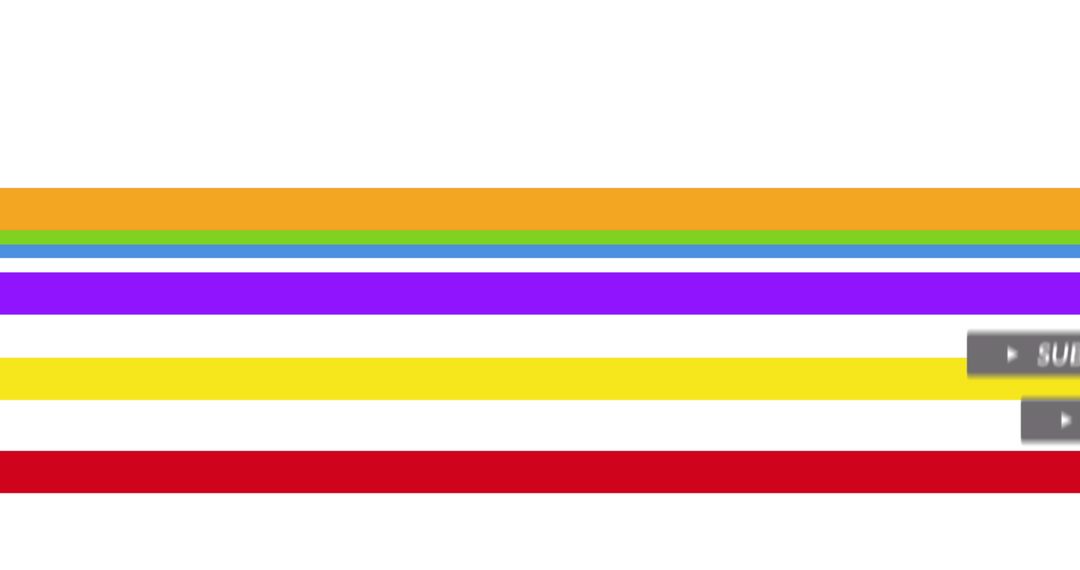 Social Media Texts with Bright Multicolored Lines on White Background