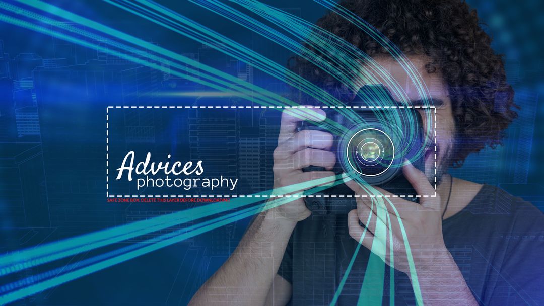 Photographer Capturing Conceptual Technology Themes