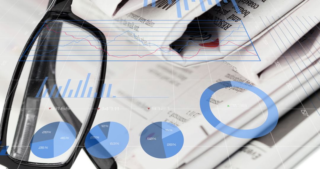 Technological Interface on Financial Newspaper with Analytics