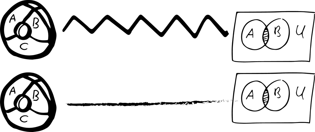 Mathematical Formula on Transparent Background with Digital Charm