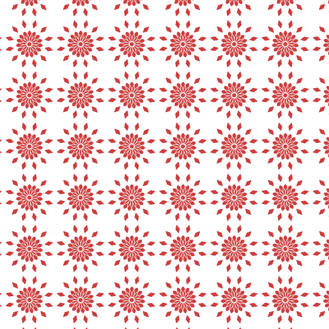 Red Floral Pattern on Transparent Background with Vector Design - Download Free Stock Images Pikwizard.com