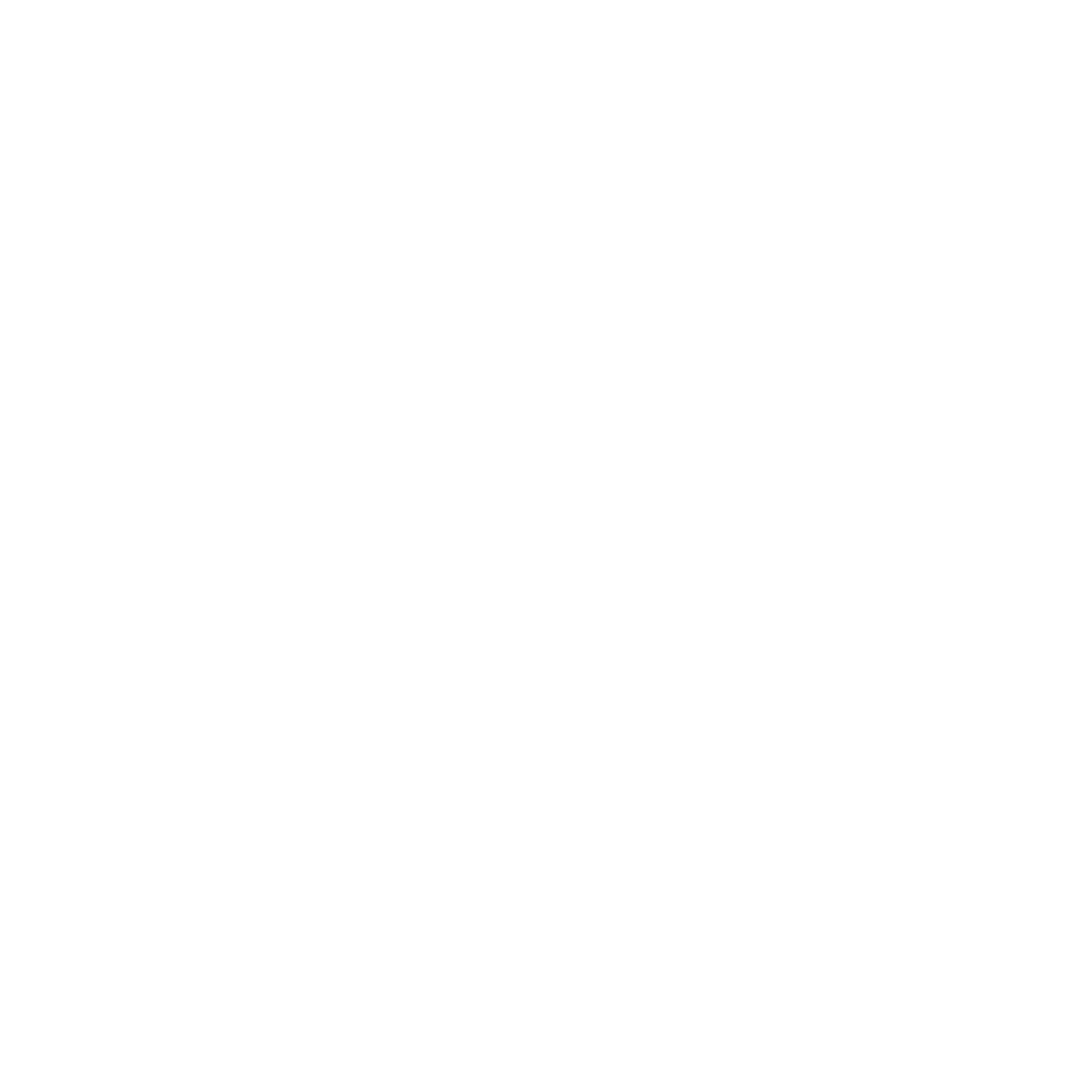 Detailed White Snowflake on Transparent Background