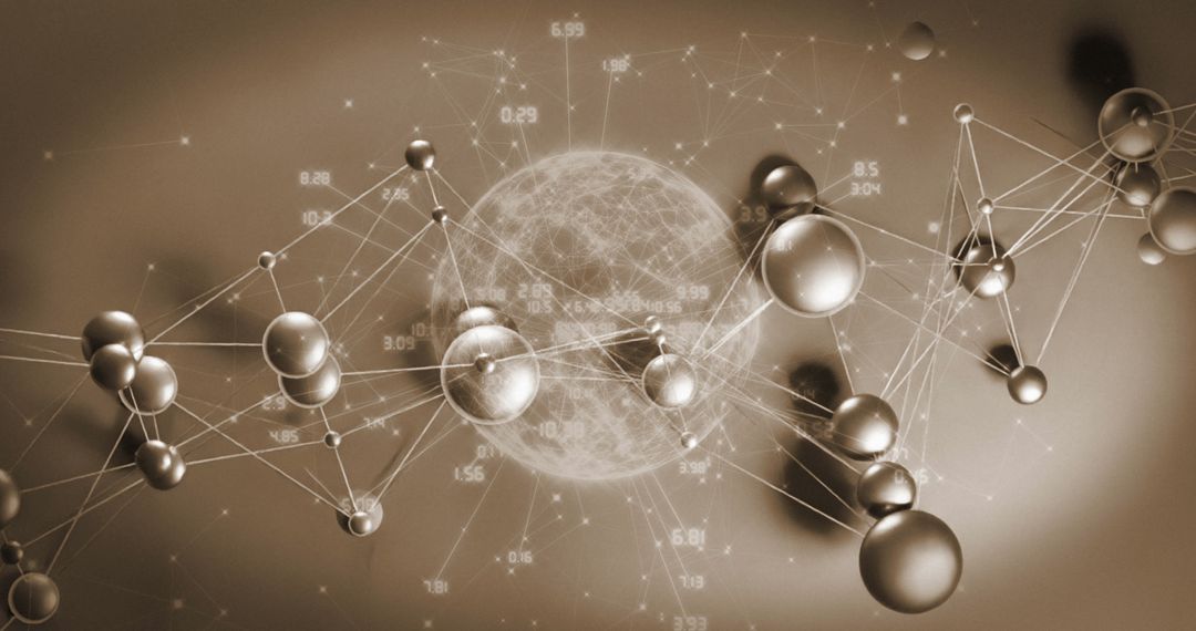 Futuristic Network of Global Data Connections