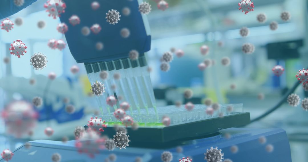 Medical Laboratory Experiment with COVID-19 Elements