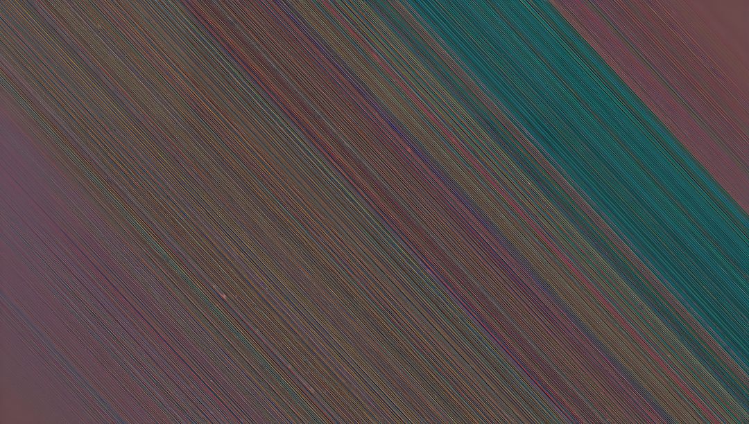 Diagonal Multicolor Pinstripe Texture with Iridescent Chromatic Gradient and Glitch