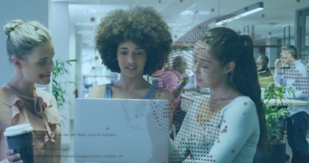 Team Collaboration in Open-Plan Office Space