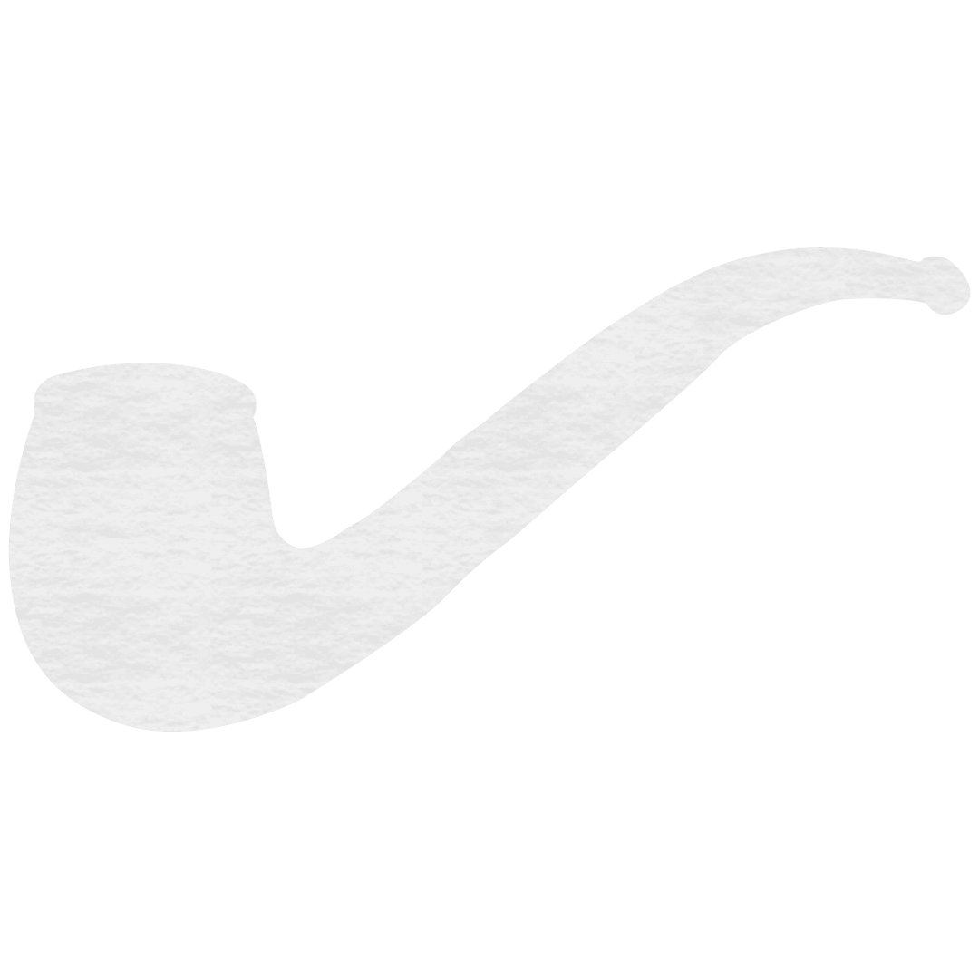 Transparent Smoking Pipe Icon Silhouette Vector