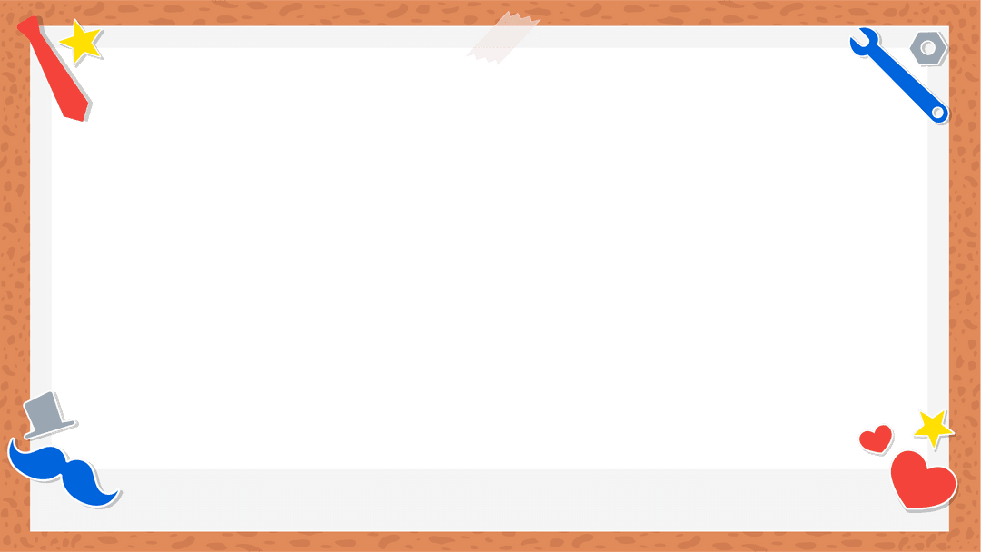 Flat Playful Placeholder Frame Transparent Background Design