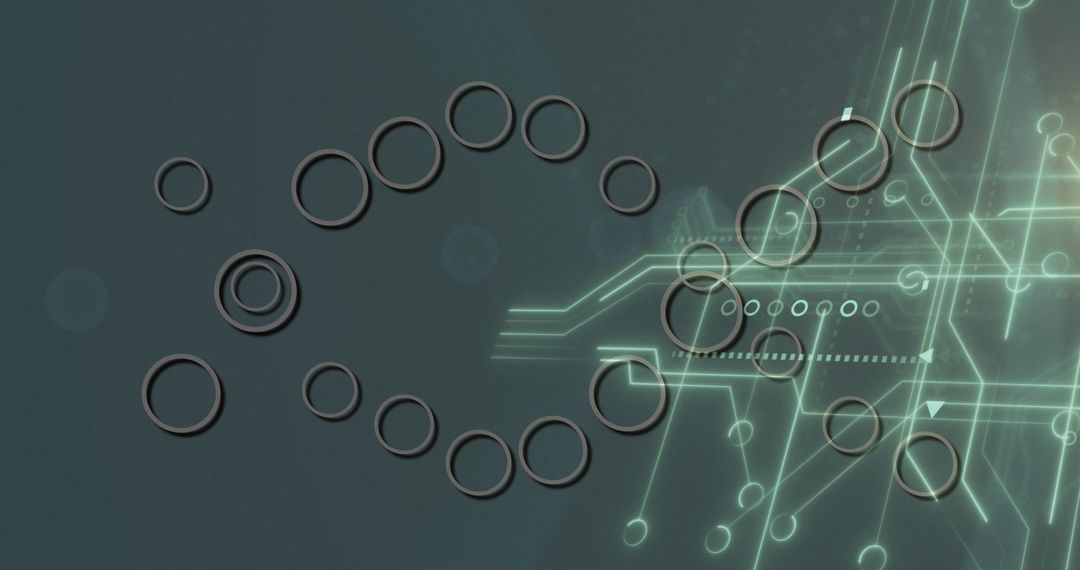 High-Tech Medical Data Processing Interface