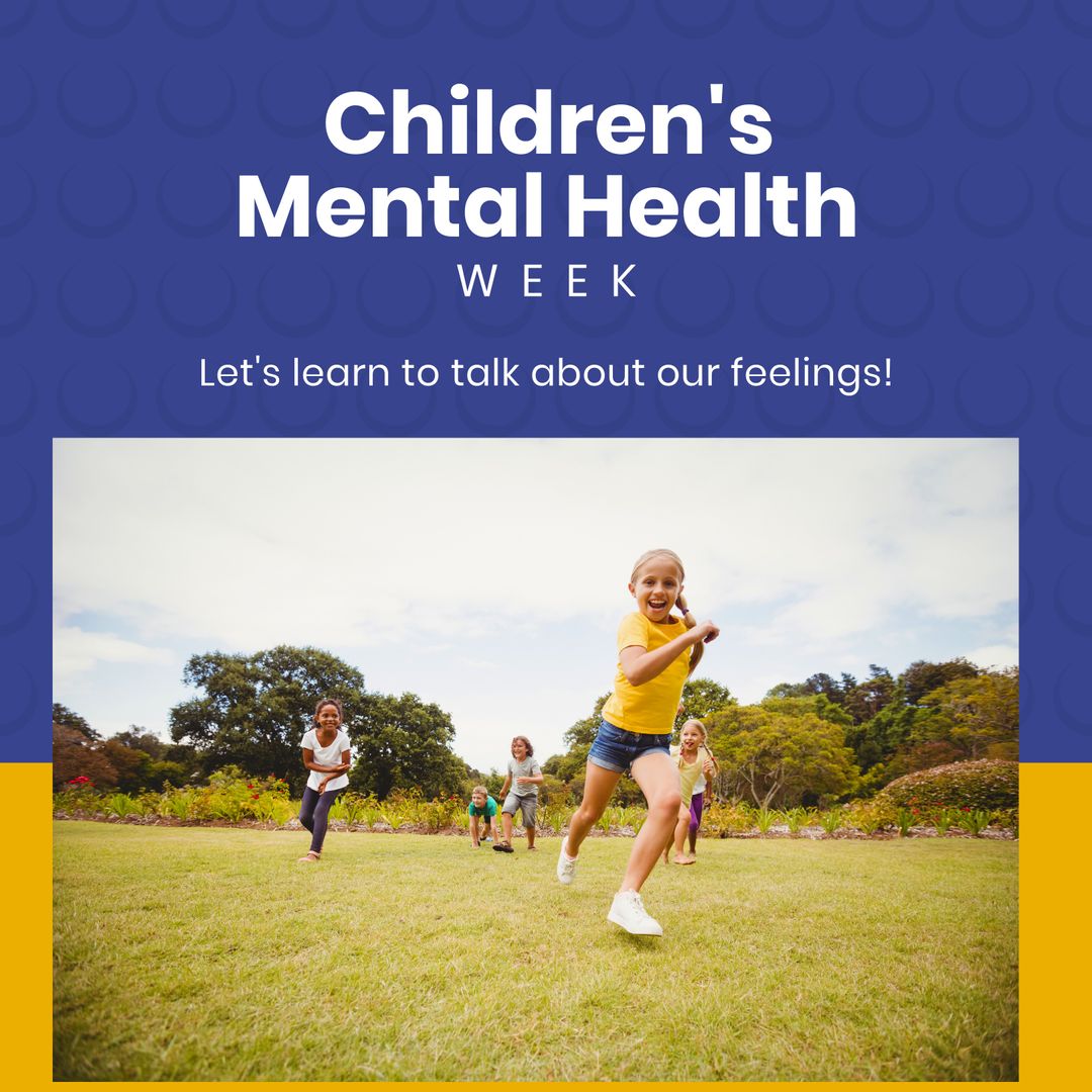 Children Playing at Park During Mental Health Week