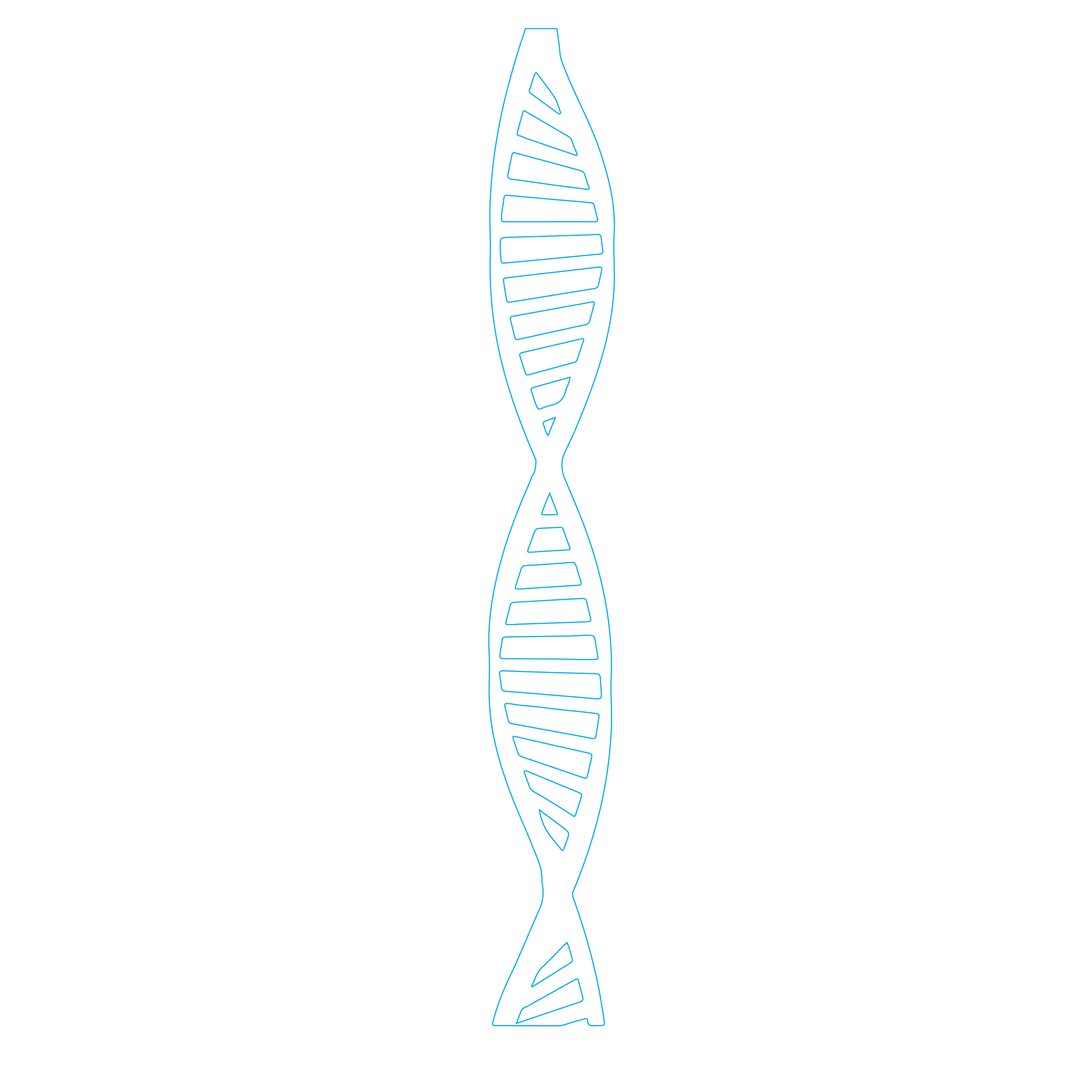 Transparent Blue DNA Spiral Structure Icon Isolated on Plain Background - Download Free Stock Images Pikwizard.com