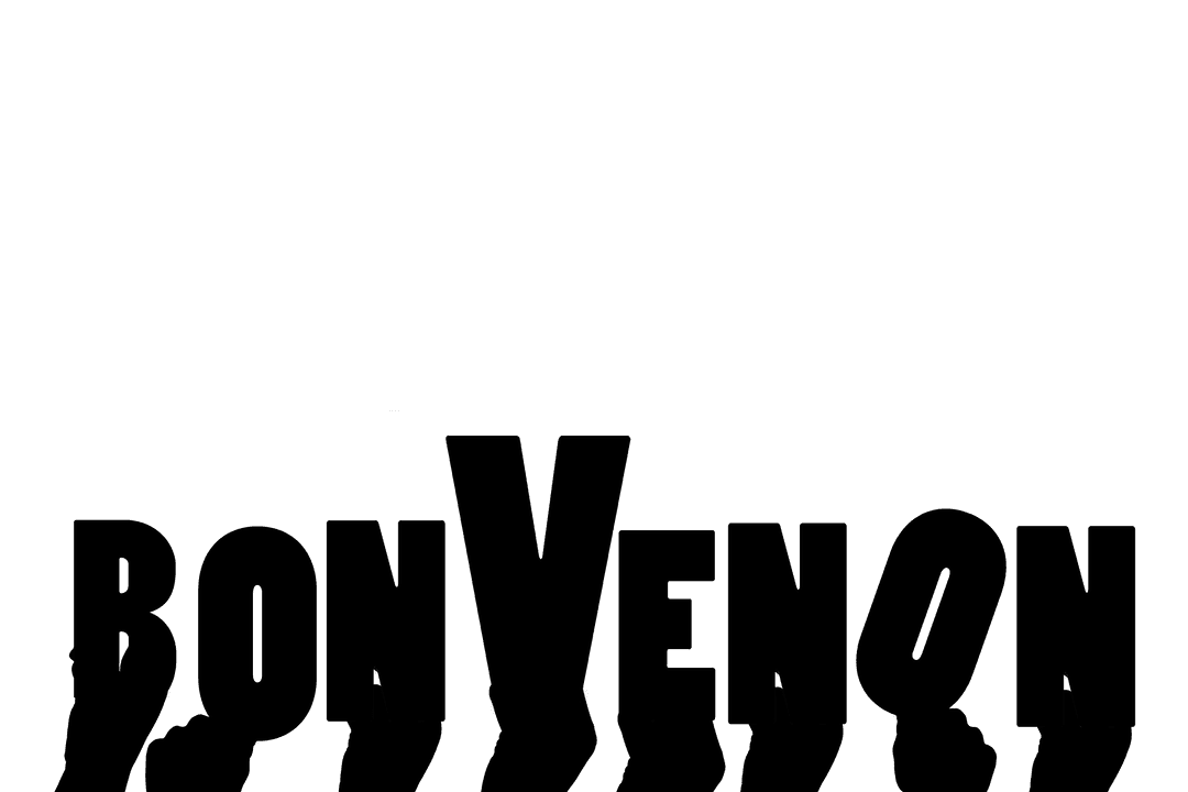 Bon Venon Writing on Transparent Background Welcome Concept