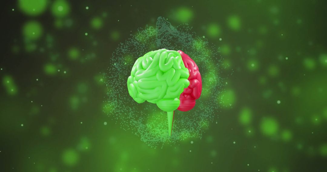 Digital Brain Illustration Symbolizing Artificial Intelligence Innovation
