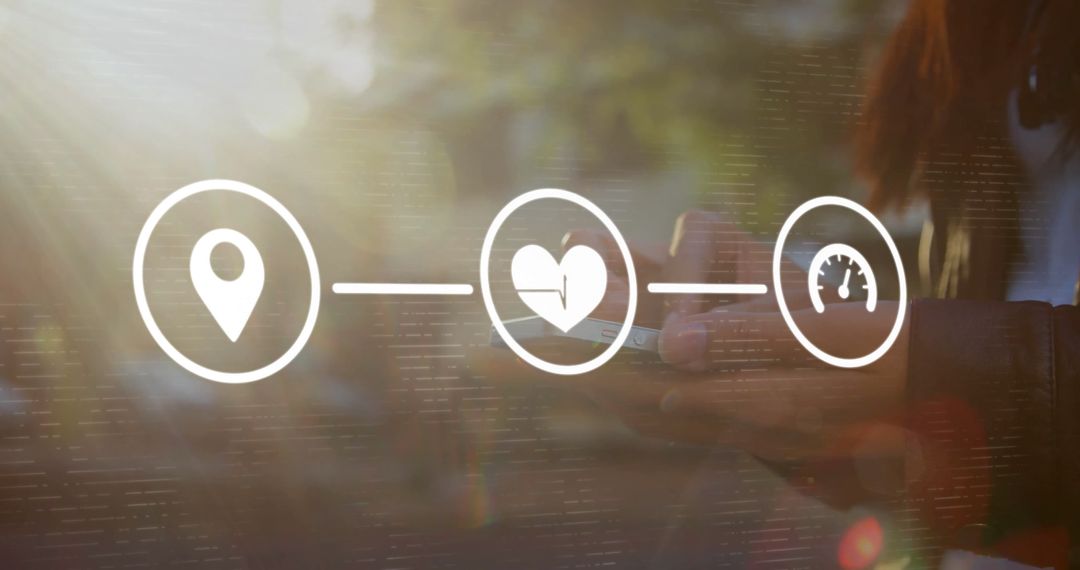 Digital Flowchart Overlay with Smartphone Interaction