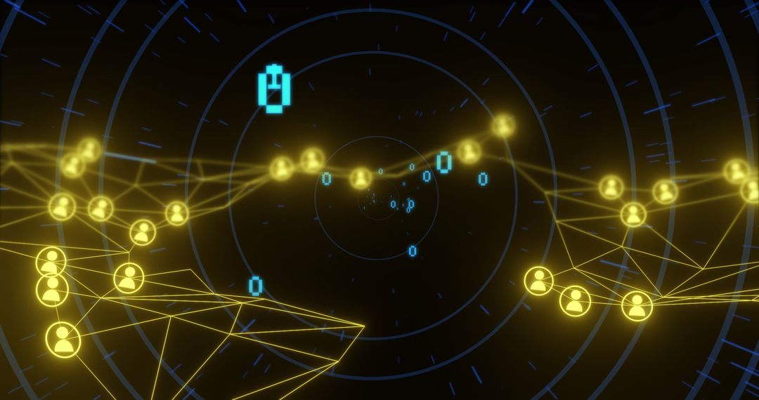 Abstract Digital Network Connections and Binary Tunnel