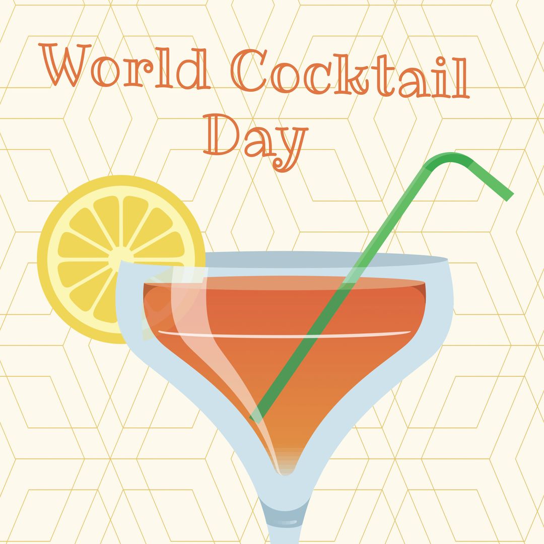 Celebrating World Cocktail Day with Festive Lemon Garnish