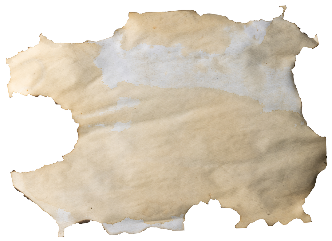 Close-Up of Burnt Paper with Free Copy Space on Transparent Background - Download Free Stock Images Pikwizard.com