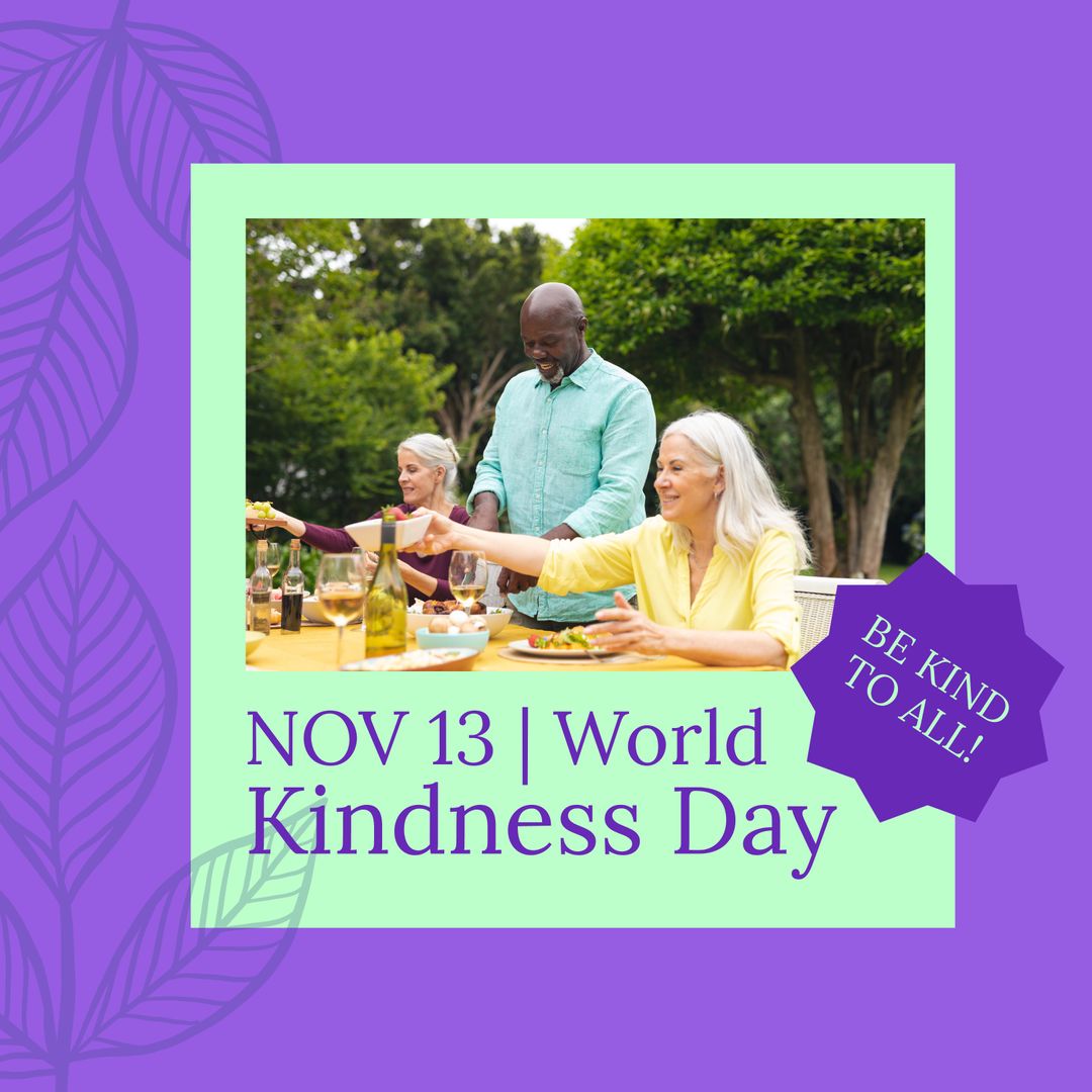 Celebrating World Kindness Day with Joyful Outdoor Dining