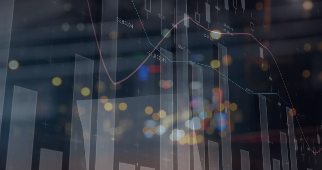 Financial Data Processing and Stock Market Analysis Concept