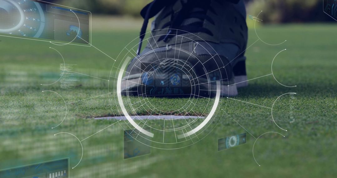 Smart Golf Shoe Enhancing Performance with HUD Technology