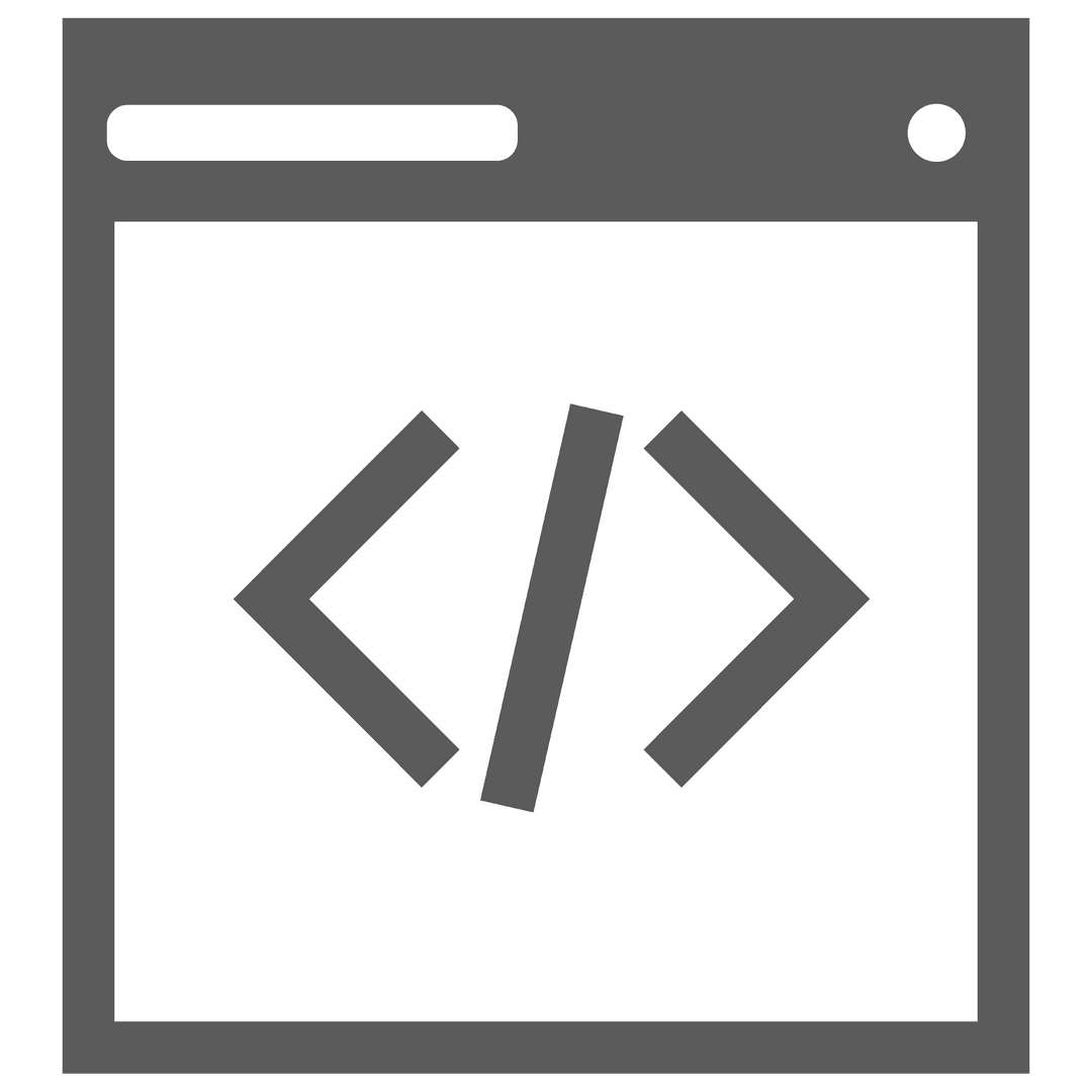 digital browser interface code symbol on transparent background - Download Free Stock Images Pikwizard.com