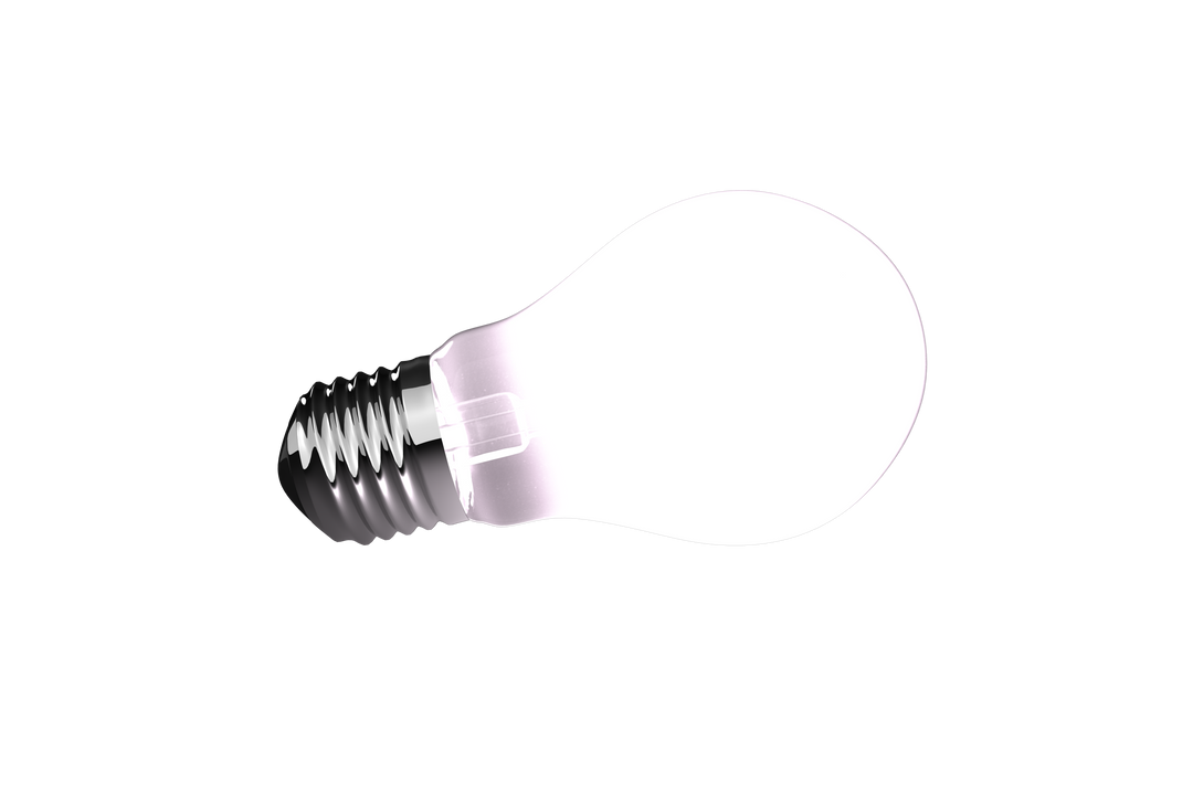 Glowing Lightbulb Thumbnail Illustration Transparent Background - Download Free Stock Images Pikwizard.com