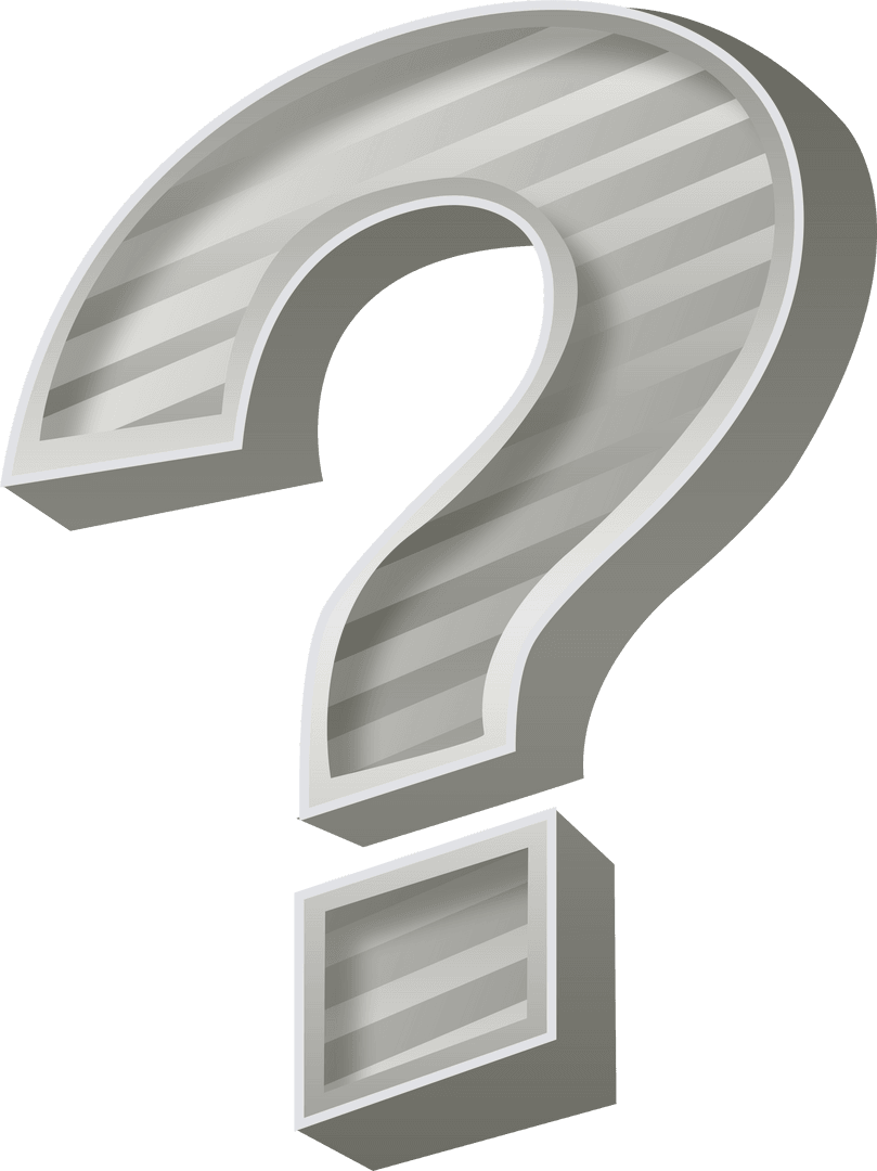 Elegant 3D Transparent Effect Question Mark in Isometric Style - Download Free Stock Images Pikwizard.com