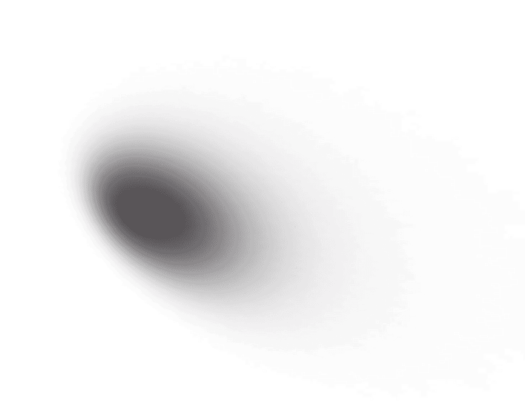 Transparent Circular Black Shadow Effect Isolated
