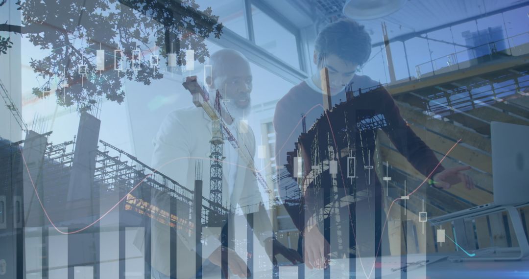 Collaboration with Data Visualization in Business Office Environment