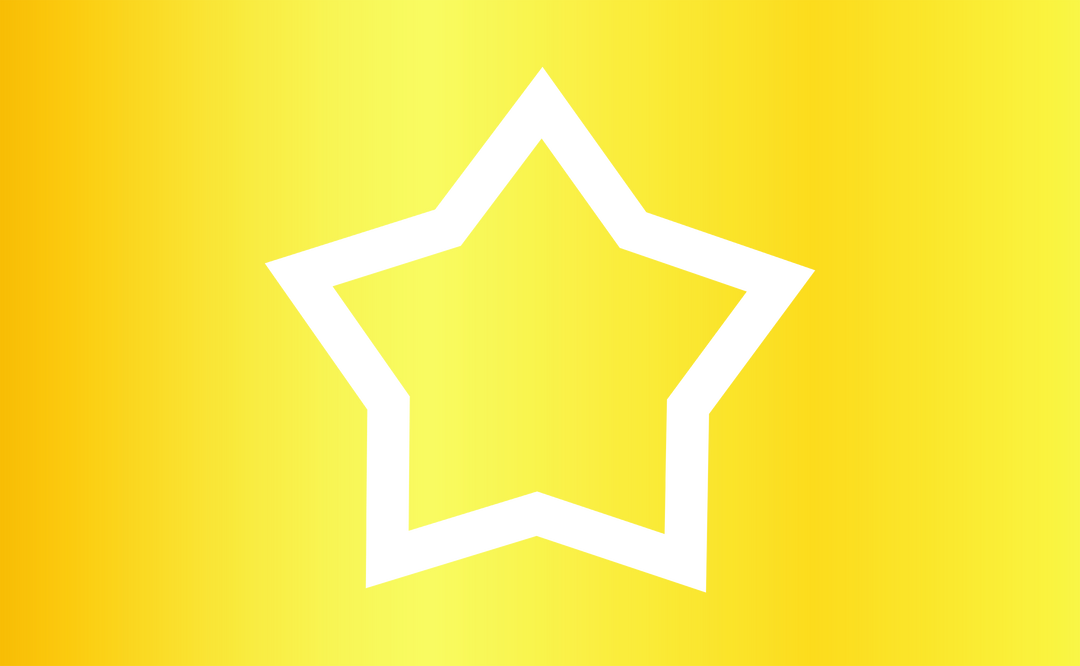 Transparent Geometric Star Shape Vector on Yellow Gradient Background - Download Free Stock Images Pikwizard.com