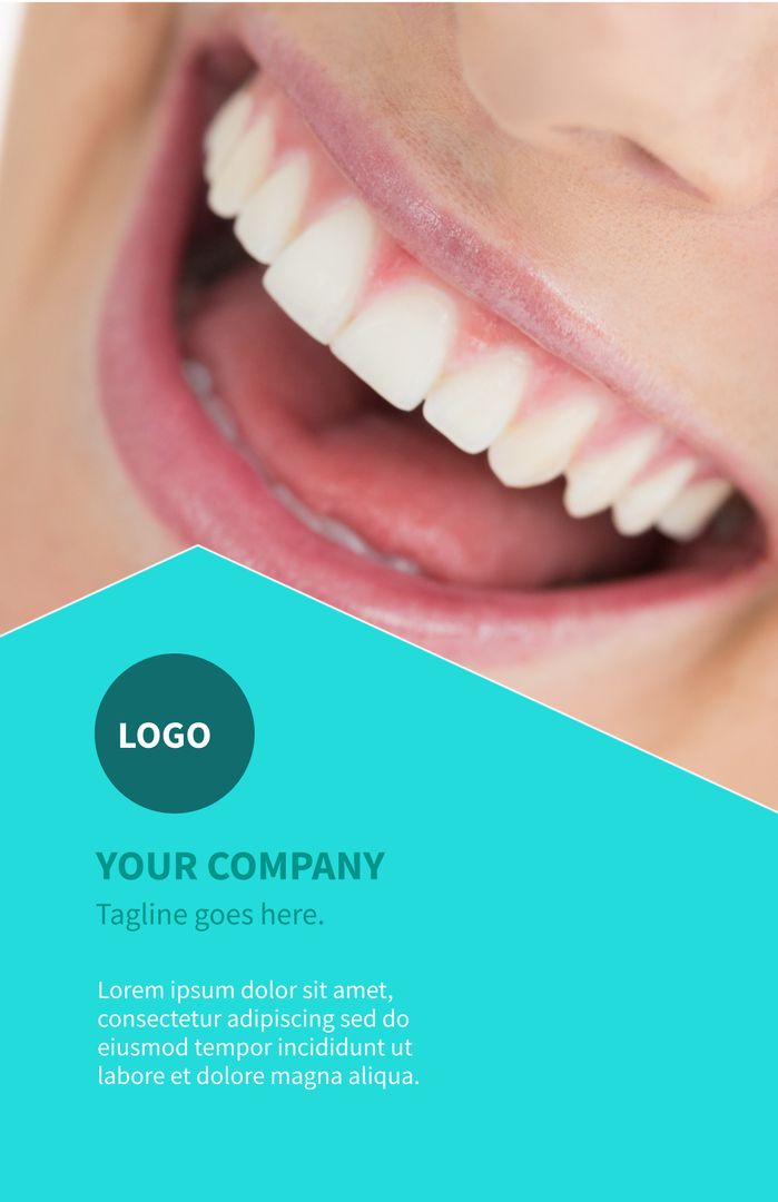 Bright Healthy Smile for Dental Services Promotion - Download Free Stock Templates Pikwizard.com